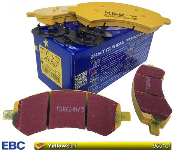 Przednie klocki hamulcowe EBC YellowStuff Chrysler Aspen