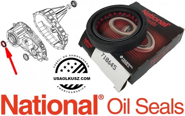 Uszczelniacz reduktora wejściowy NP246 Dodge RAM 1500 2006-2010