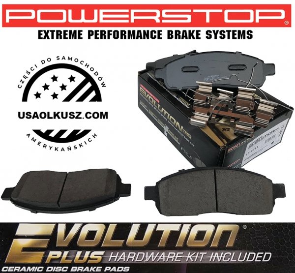 Klocki hamulcowe przednie POWERSTOP Z17 EVOLUTION PLUS Lincoln Mark LT