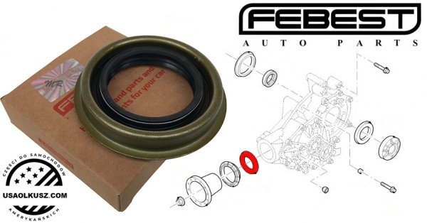 Uszczelniacz reduktora tylny Ford Flex 2009-2016