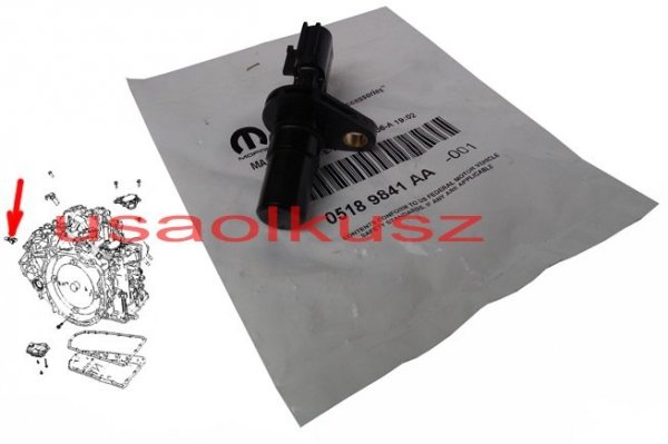 Czujnik prędkości skrzyni CVT Dodge Caliber