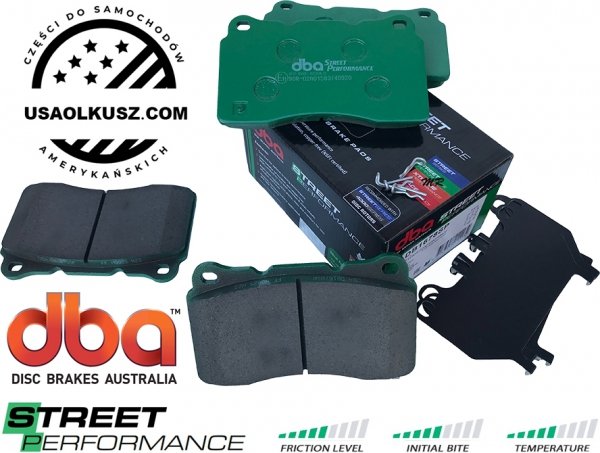 Klocki hamulcowe przednie DBA Street Performance Cadillac CTS 2004-2019