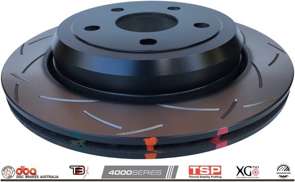 Tylna tarcza hamulcowa DBA seria 4000 T3 Jeep Grand Cherokee 2011-2022