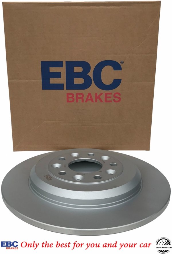 Tylne klocki GreenStuff + tarcze hamulcowe 330mm EBC seria Premium Ford Explorer 2011-2019