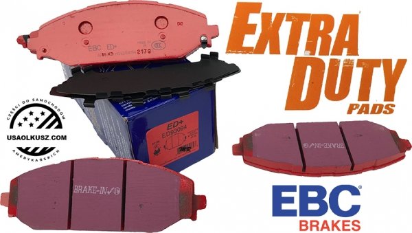 Klocki hamulcowe przednie EBC EXTRA DUTY ED+ RAM 1500 DT 2019-