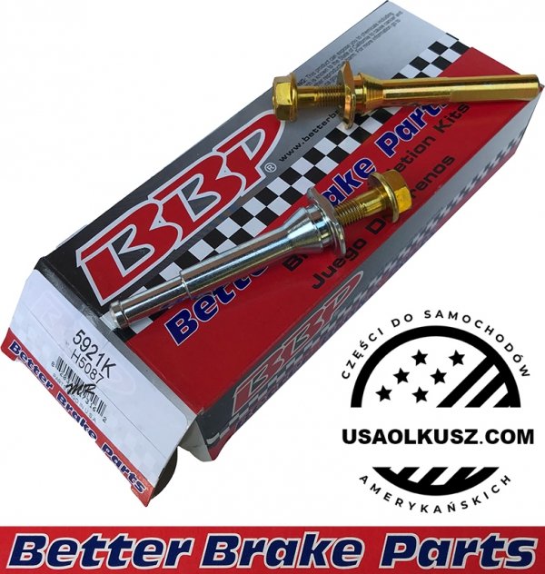 Zestaw prowadnic przedniego zacisku hamulcowego Mercury Grand Marquis 2003-