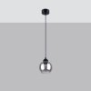 Lampa wisząca ALINO 1 czarna