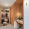 Plafon BULBO 3 naturalne drewno
