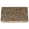 Stolik kawowy z drewna tekowego, 90 x 50 x 30 cm