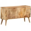 Szafka z litego drewna mango, 110x30x60 cm