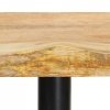 Stołki barowe, 2 szt., 66 cm, lite drewno mango