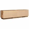 Szafka RTV z oświetleniem LED Stare drewno 193,5x41x50 cm