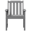 Krzesła jadalne  4 szt. Jasnoszary 65.5x55.5x88 cm HDPE, Krzesła jadalne  2 szt. Jasnoszary HDPE
