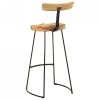 Hokery barowe 2 szt. 49x43x103 cm Drewno lite Mango