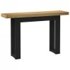Stolik konsolowy, NOAIN, 120x30x75 cm, lite drewno sosnowe