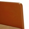 Sofa Fotel z Podłokietnikami Brązowy 55 cm Aksamit