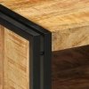 Stolik kawowy 50x50x38 cm lite drewno surowe mango