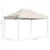Profesjonalny, składany namiot imprezowy, aluminiowy, 4,5 x 3 m