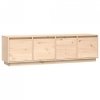 Szafka pod telewizor, 156x37x45 cm, lite drewno sosnowe