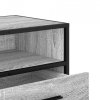 Szafka pod telewizor, szary dąb sonoma, 100x34,5x40 cm