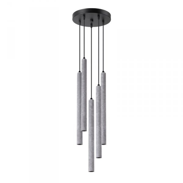Lampa wisząca PASTELO 5P beton