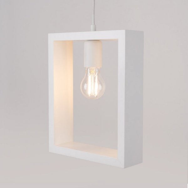 Lampa wisząca ARIES biała