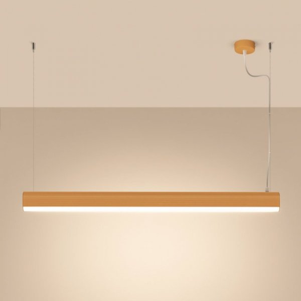 Lampa wisząca FARGE złota LED 4000K