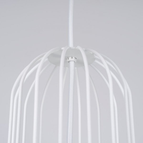 Lampa wisząca BRINA 3P biała