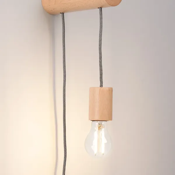 Kinkiet NIMBI E27 z włącznikiem