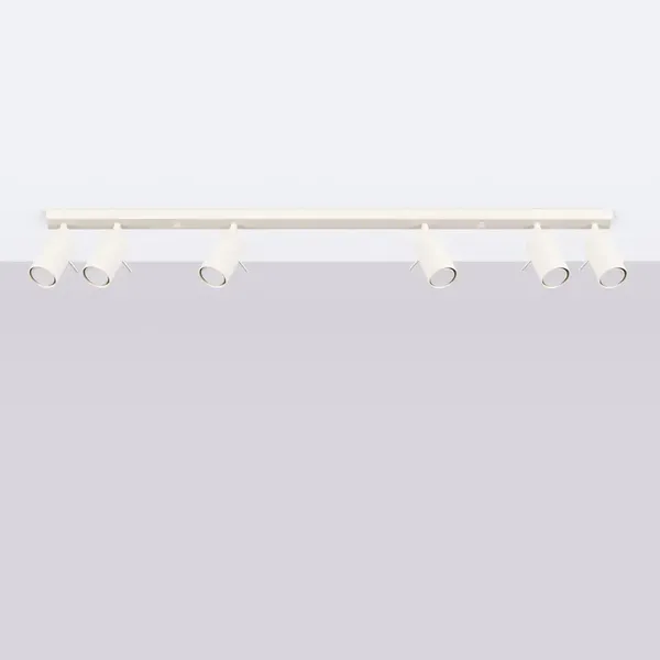 Plafon RING 6L beżowy