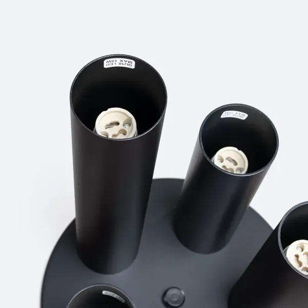 Plafon LAGOS 5P czarny