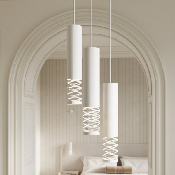 Lampa wisząca LAMI 1 biały
