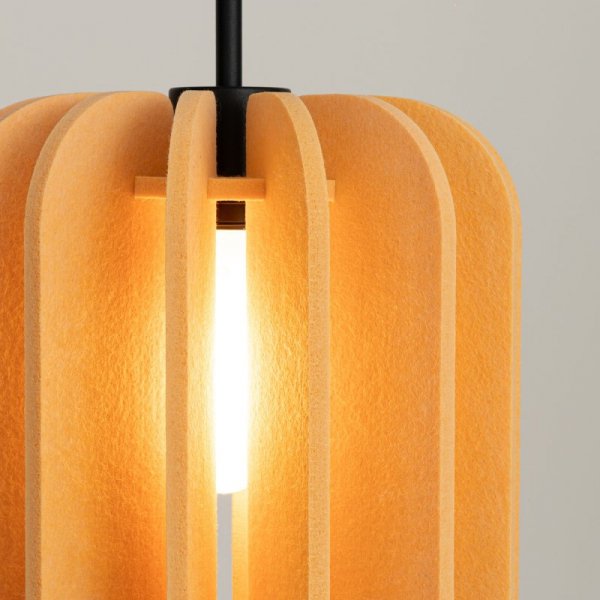 Lampa wisząca MULA 27 żółta