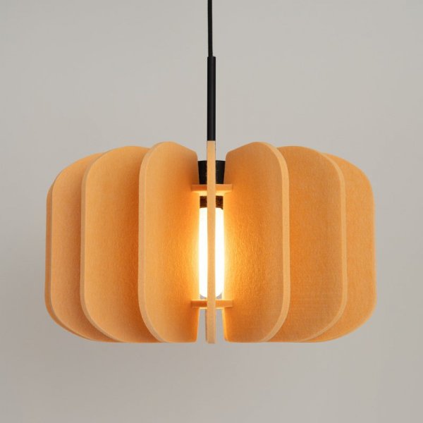 Lampa wisząca MULA 45 żółta