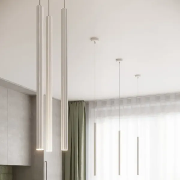 Lampa wisząca ARCHE 2P biała