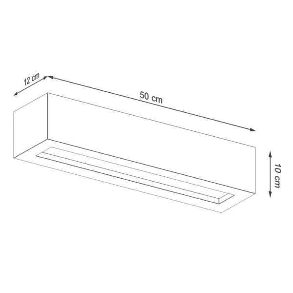 Kinkiet VEGA 50 beton