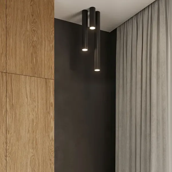 Plafon LAGOS 10 czarny