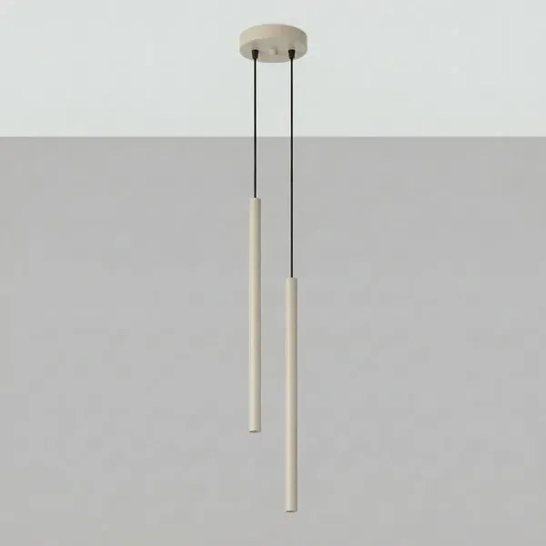 Lampa wisząca PASTELO 2 taupe