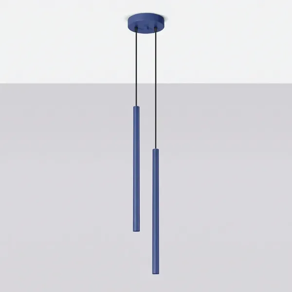 Lampa wisząca PASTELO 2 ultramaryna
