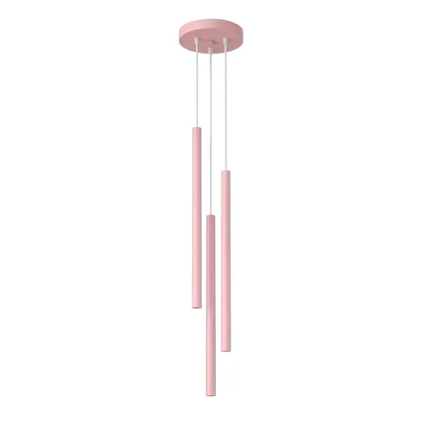 Lampa wisząca PASTELO 3P różowa