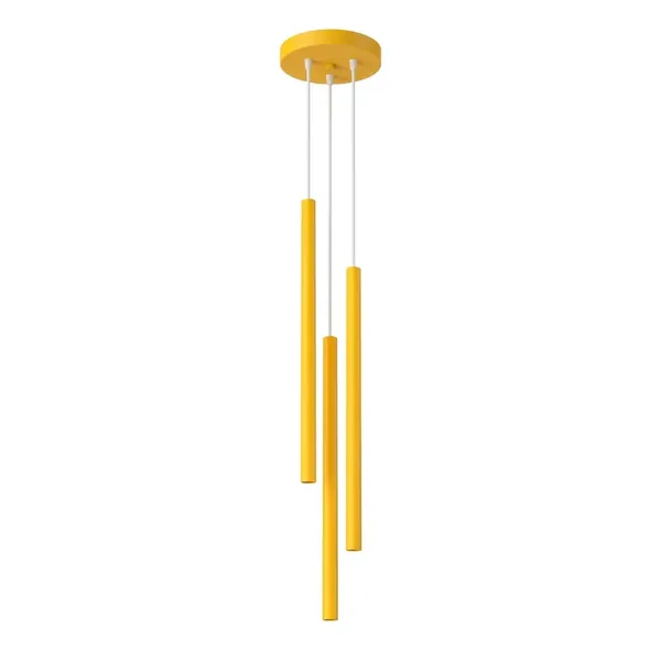 Lampa wisząca PASTELO 3P żółta