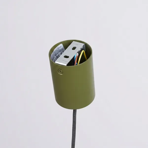 Lampa wisząca NOX 40 zielona oliwka