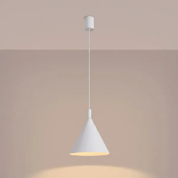 Lampa wisząca NOX 25 biała