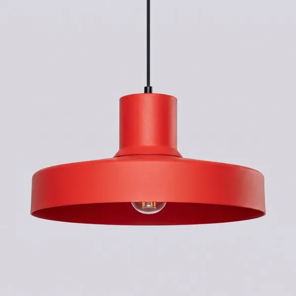 Lampa wisząca BILO czerwona