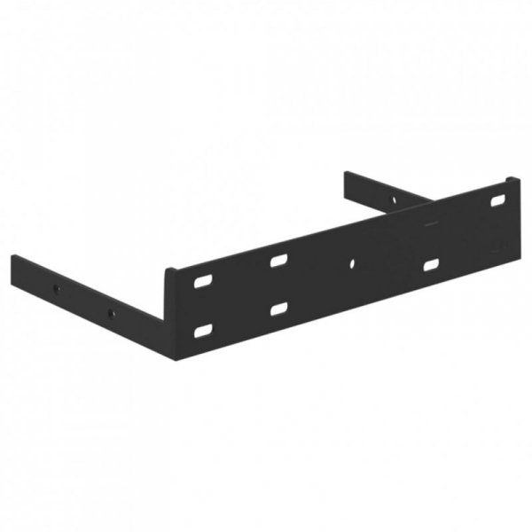 Półki ścienne, 4 szt., dębowo-białe, 23 x 23,5 x 3,8 cm, MDF