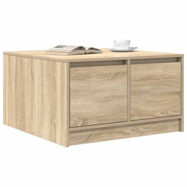 Stolik kawowy z szufladami Sonoma Oak 70,5x70x40 cm