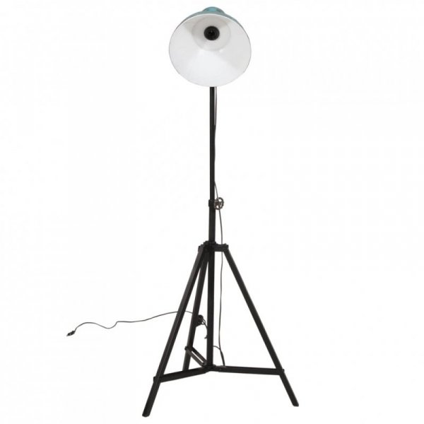 Lampa stojąca, 25 W, postarzany niebieski, 61x61x90/150 cm, E27