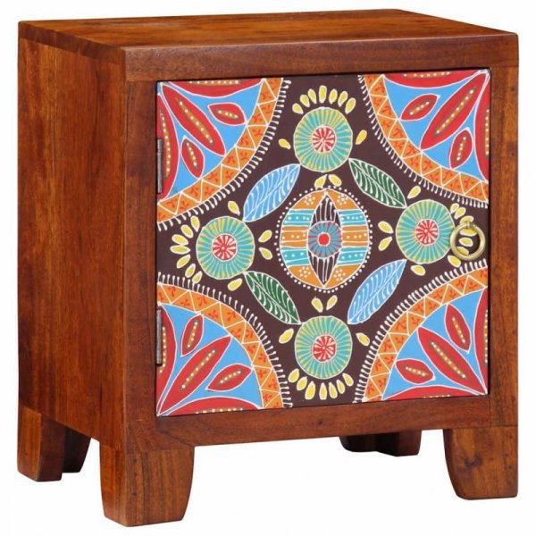 Szafka nocna 40x30x45 cm Drewno lite Akacja