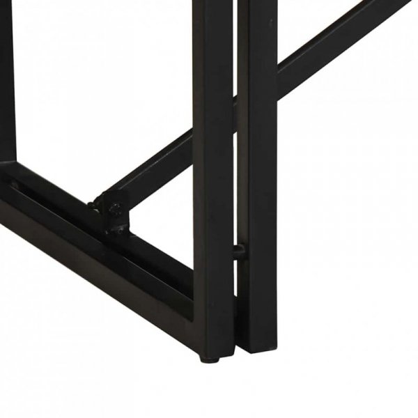 Stolik kawowy 80x40x35 cm lite drewno akacjowe
