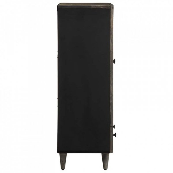 Komoda wysoka 60x33x110 cm Drewno lite Mango